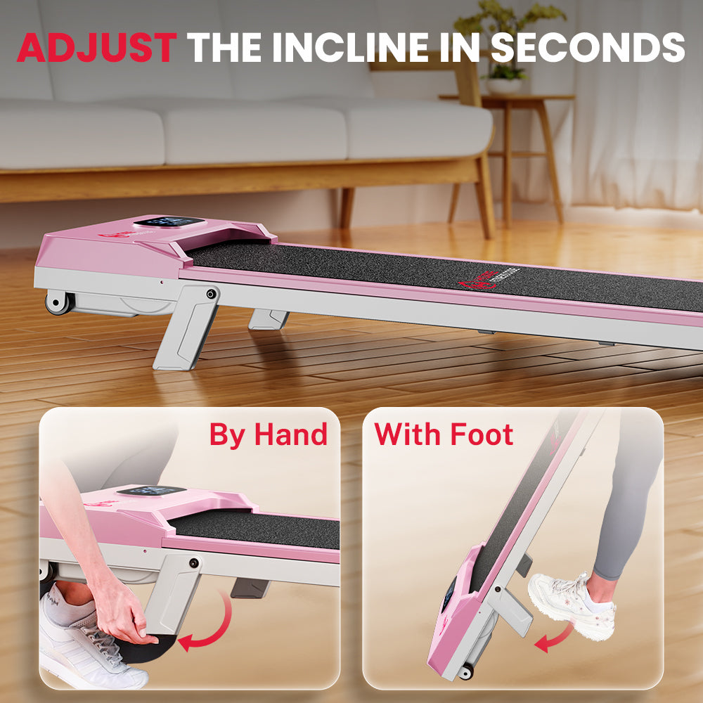 Treadmill T7, Speed 1-6KM/H, 5% Manual Incline