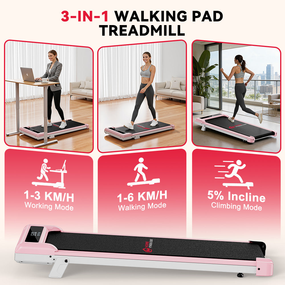 Treadmill Z3 with Brushless Motor, Speed 1-6KM/H, 5% Manual Incline