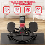 U-Shaped Rock Stepper, with Resistance Bands & Non-Slip Mat
