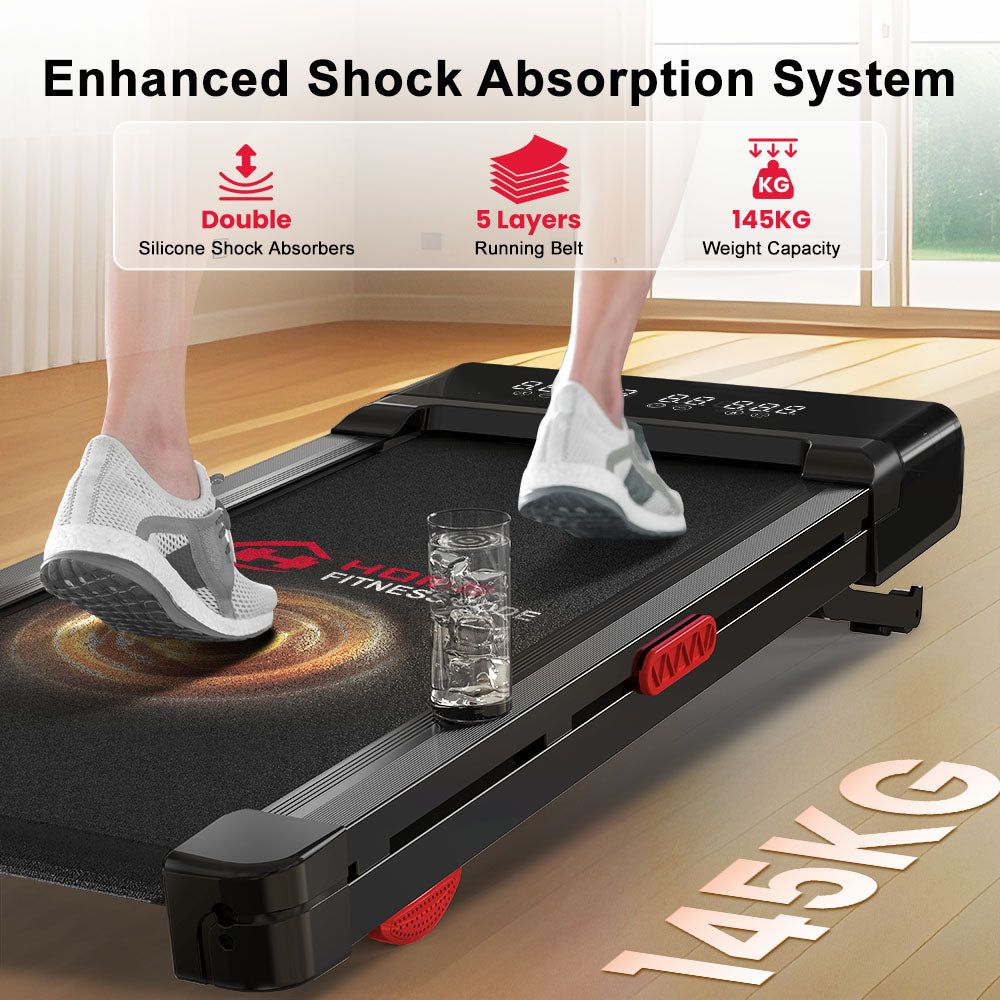 Treadmill Y1 with 0-9% Auto Incline, Speed 1-10KM/H