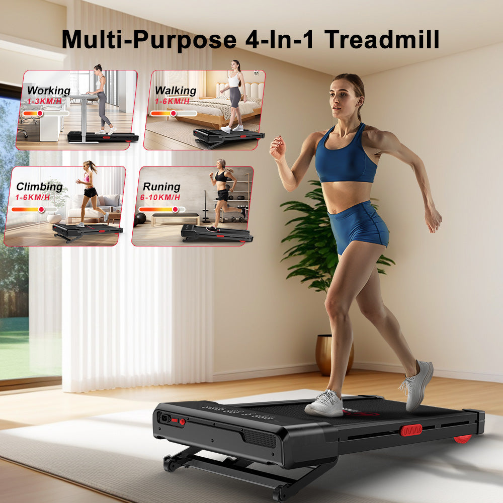 Treadmill Y1 with 0-9% Auto Incline, Speed 1-10KM/H