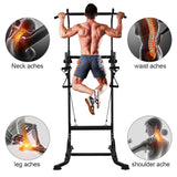 Power Tower Dip Station Pull Up Bar