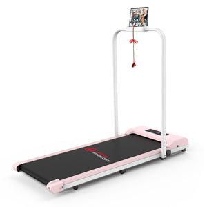 Space Saving Motorised Treadmill Walking Machine with LCD Display